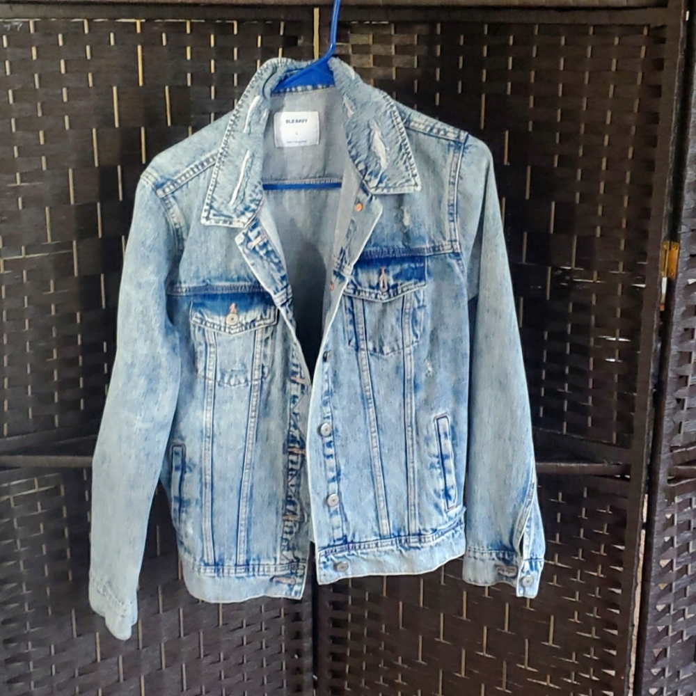 Jean jacket. Old Navy.